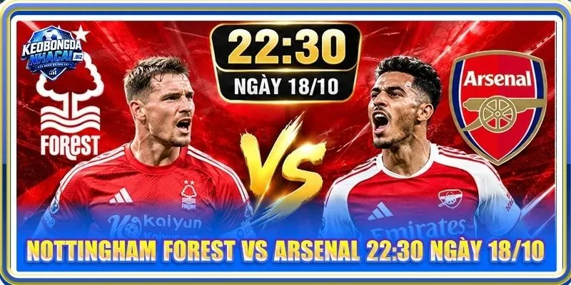 Nhận Định, Soi Kèo Nottingham Forest Vs Arsenal - Lúc 22h30, 18/10